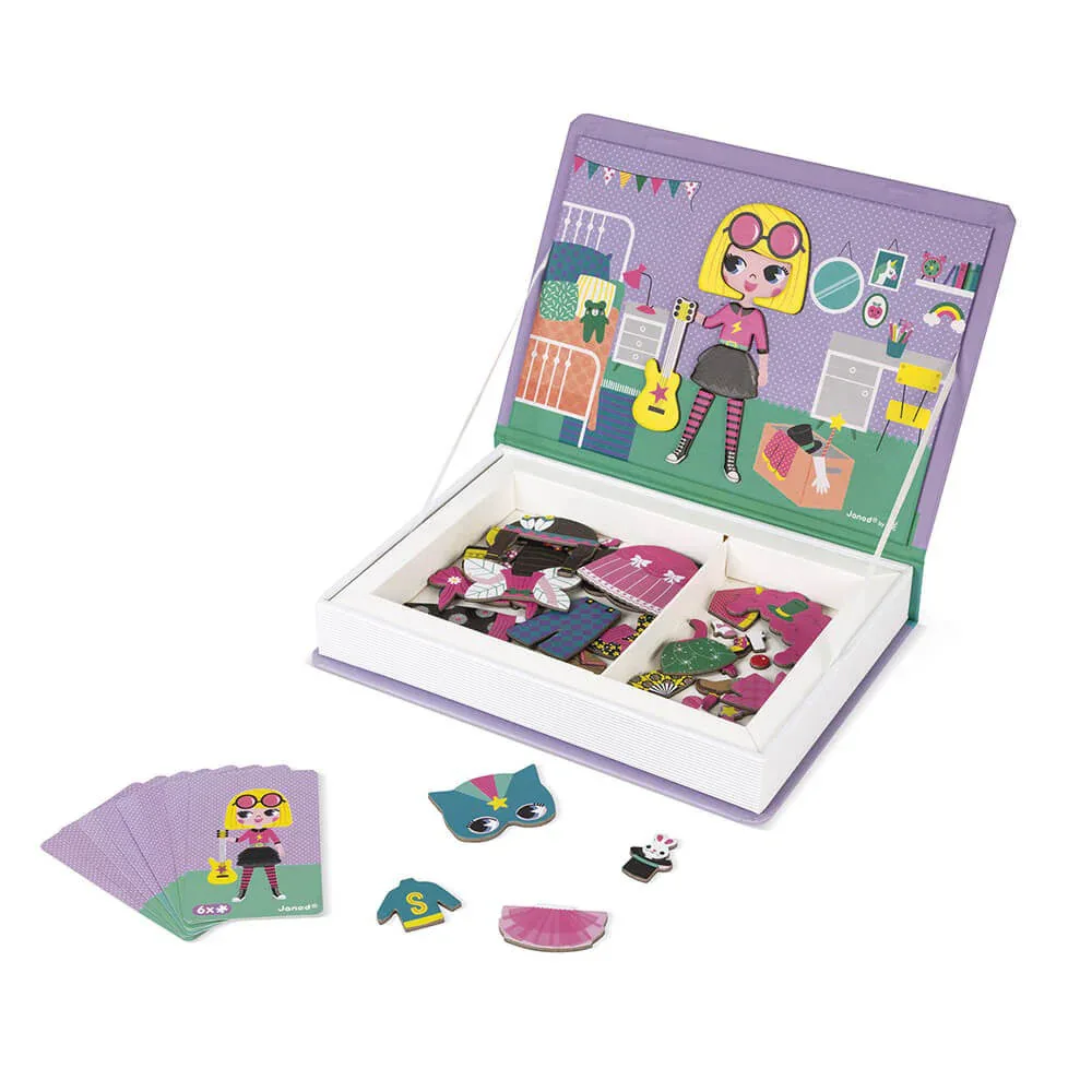 Janod® Magnetic Game Girl's costumes - Image 3