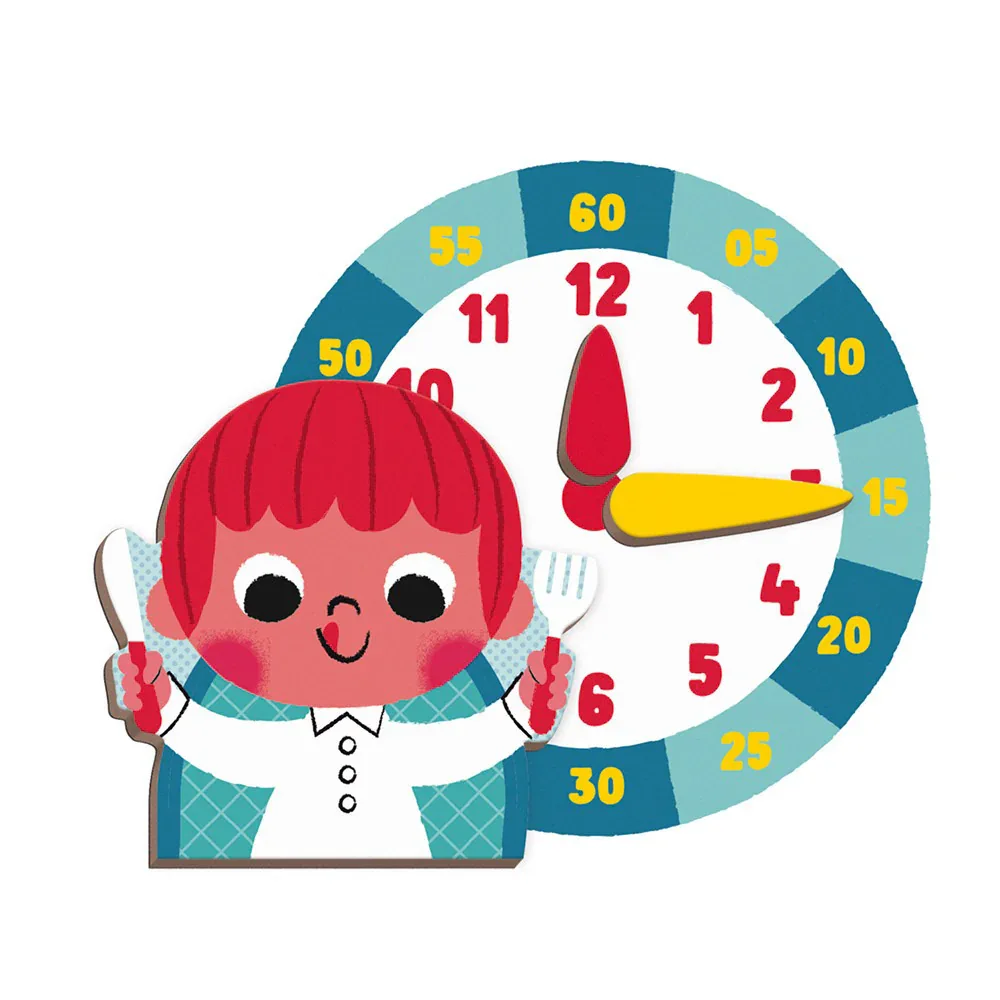 Janod® Magnetic Game Learn to Tell The Time - Image 6