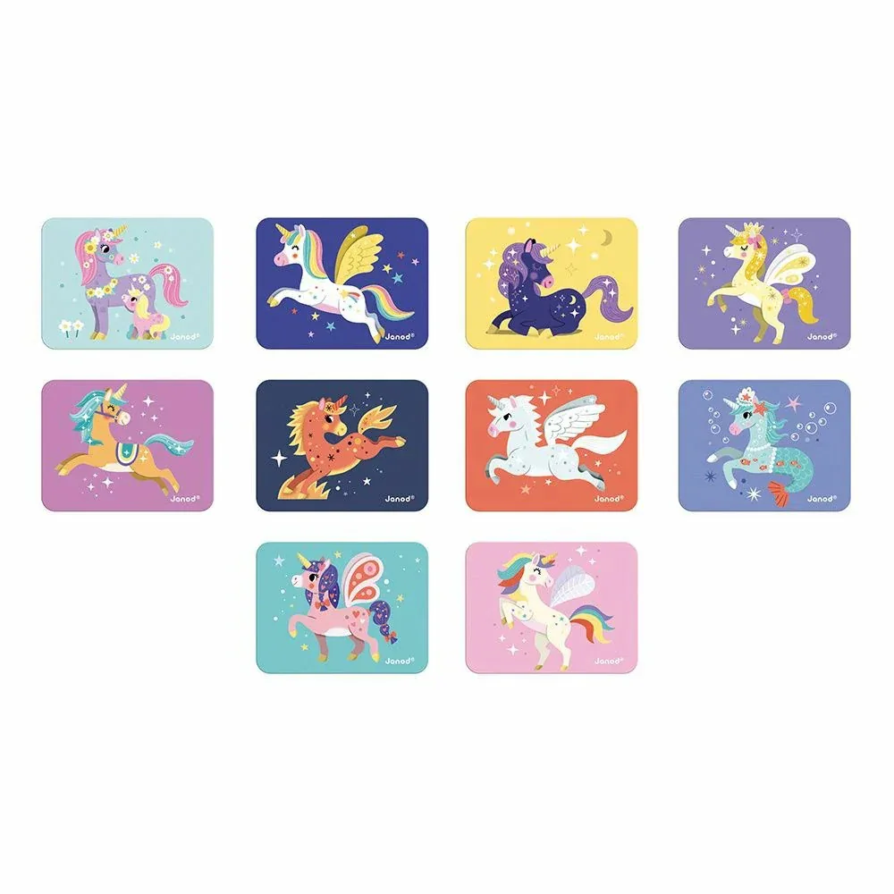 Janod® Magnetic Game Unicorn - Image 4