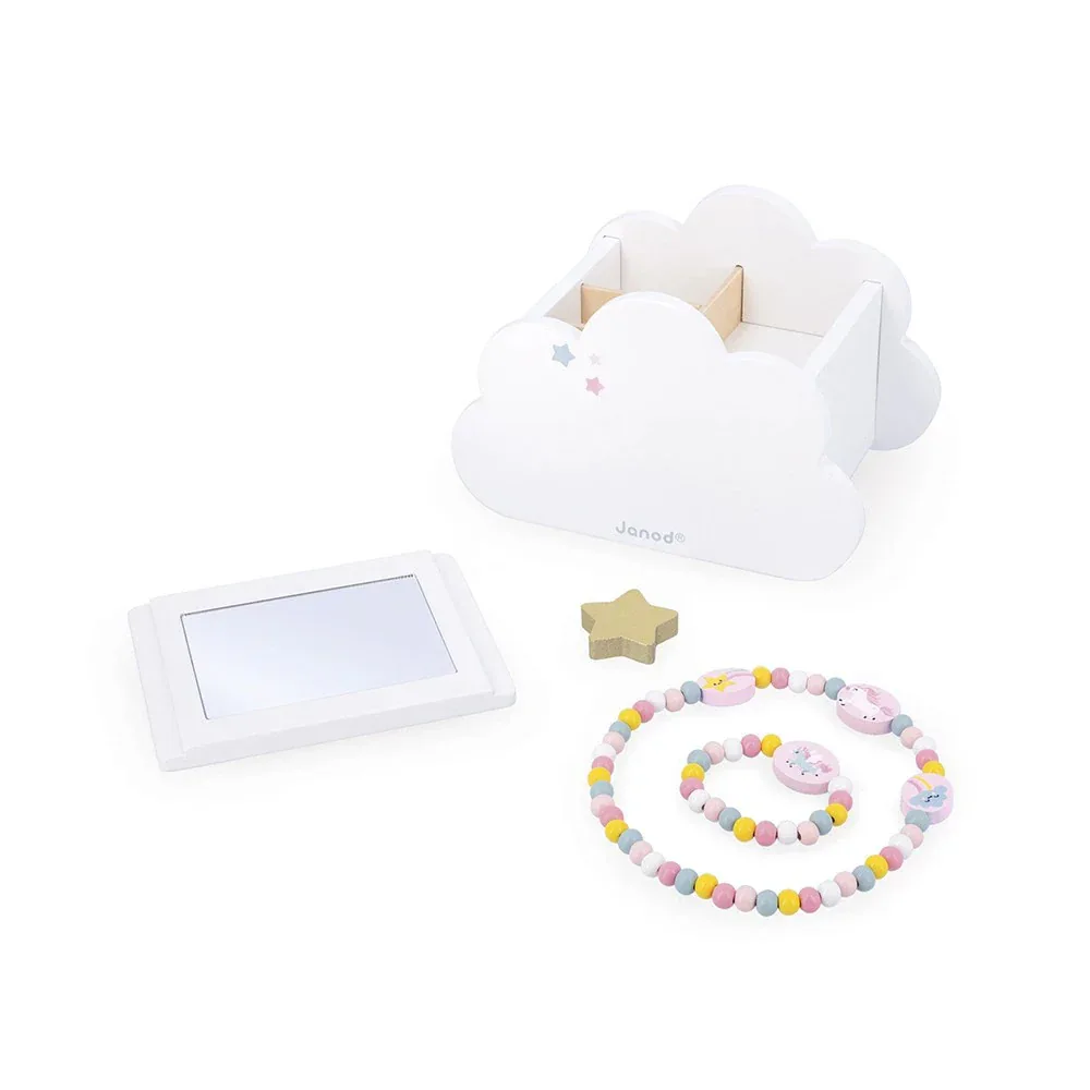 Janod® Unicorn Wooden Jewelry Box - Image 2