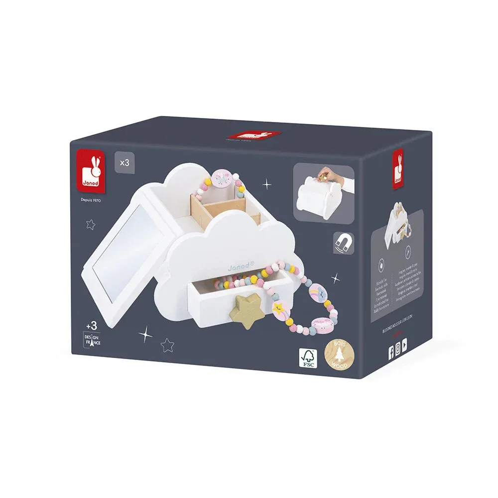 Janod® Unicorn Wooden Jewelry Box - Image 5