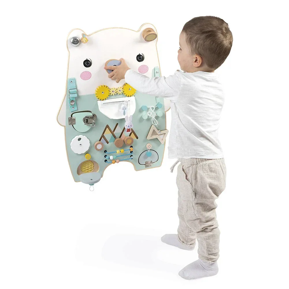 Janod®  Wooden Activity Board Bear - Image 5