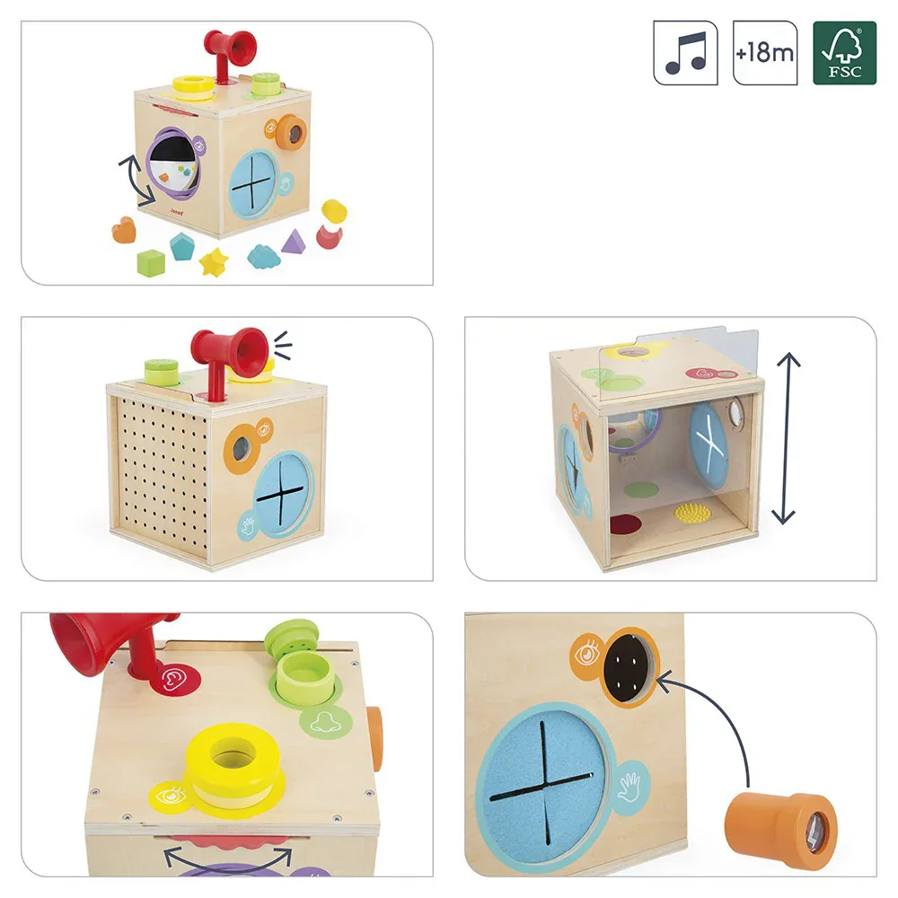 Janod® Wooden Sensory Box - Image 4