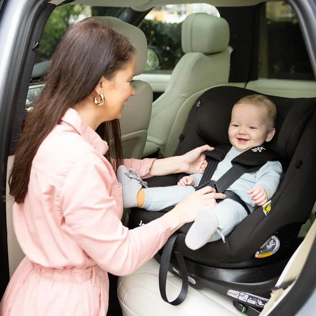 Joie® Car Seat i-Pivot™ 360 i-Size (40-105 cm) Shale - Image 17