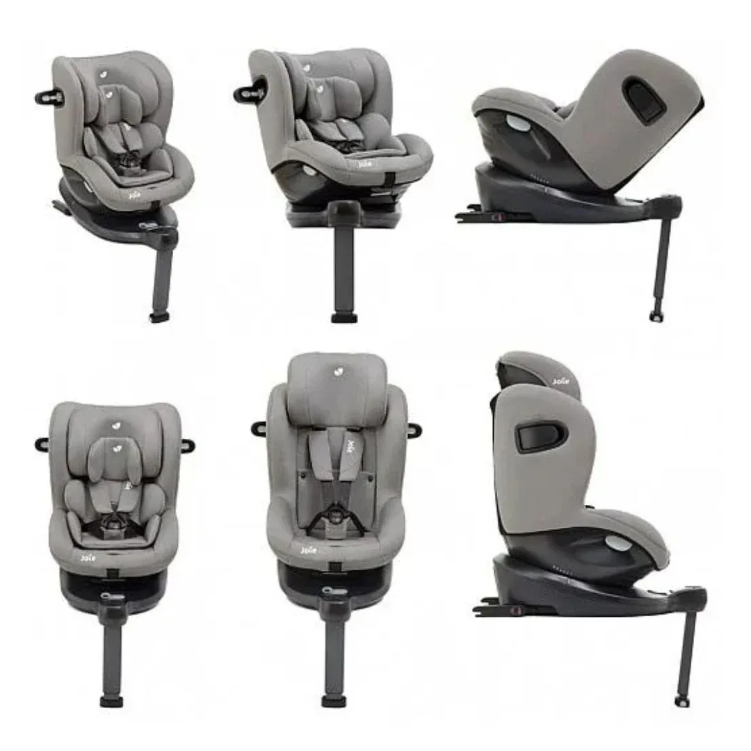 Joie® Car Seat i-Spin 360™ i-Size (40-105 cm) Grey Flannel - Image 5