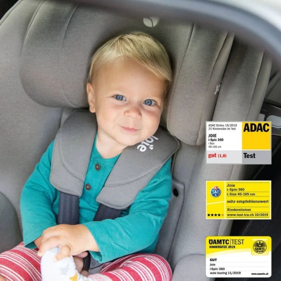 Joie® Car Seat i-Spin 360™ i-Size (40-105 cm) Thyme - Image 9