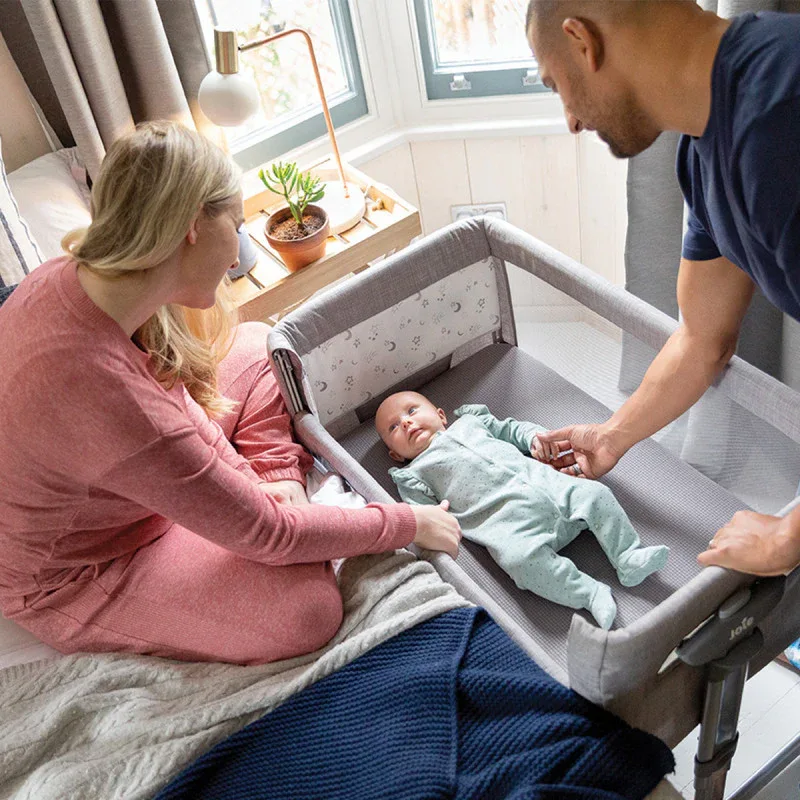 Joie® Gliding bedside crib Roomie™ Glide Almond - Image 10