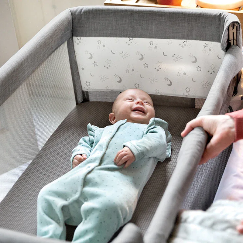 Joie® Gliding bedside crib Roomie™ Glide Foggy Grey - Image 7