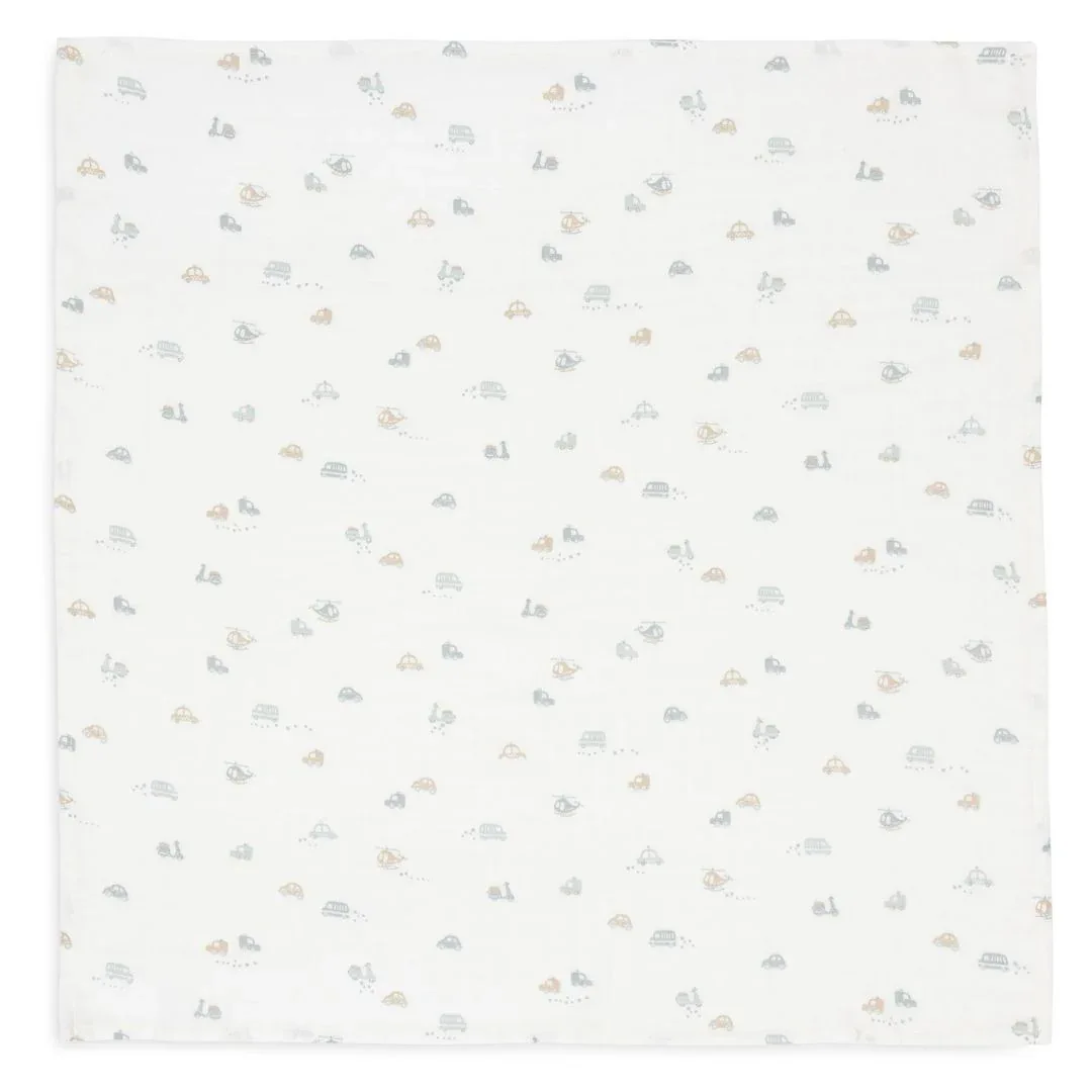 Jollein® 3pack Muslin multi cloth 70x70 cm On The Go - Image 3