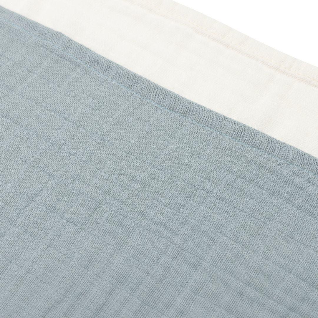 Jollein® 4-pack Cloth Muslin 70x70 cm Sea Green/Ivory  - Image 3