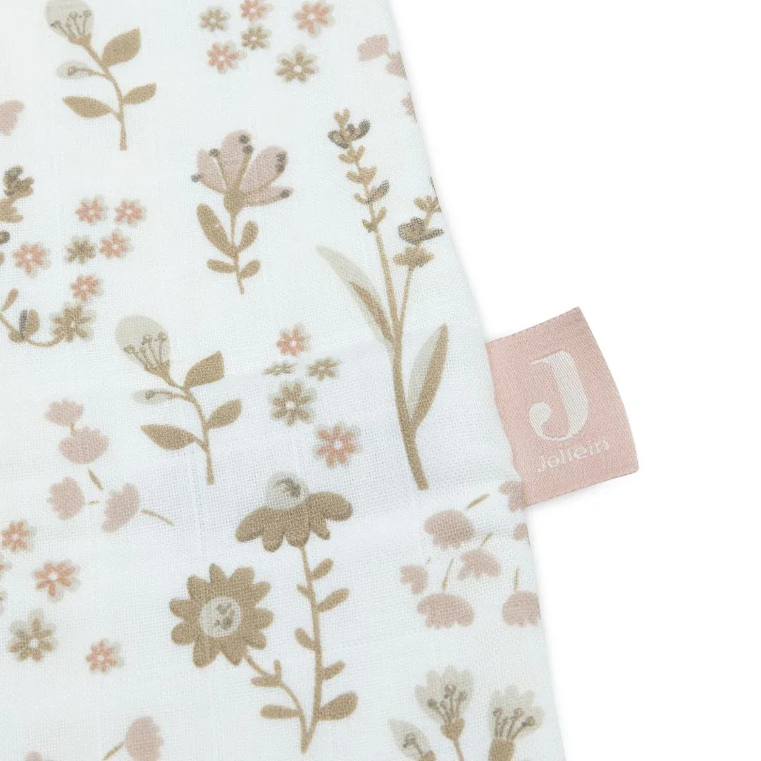 Jollein® Baby Sleeping Bag Muslin 110cm TOG 0.5 Bloomy - Image 3