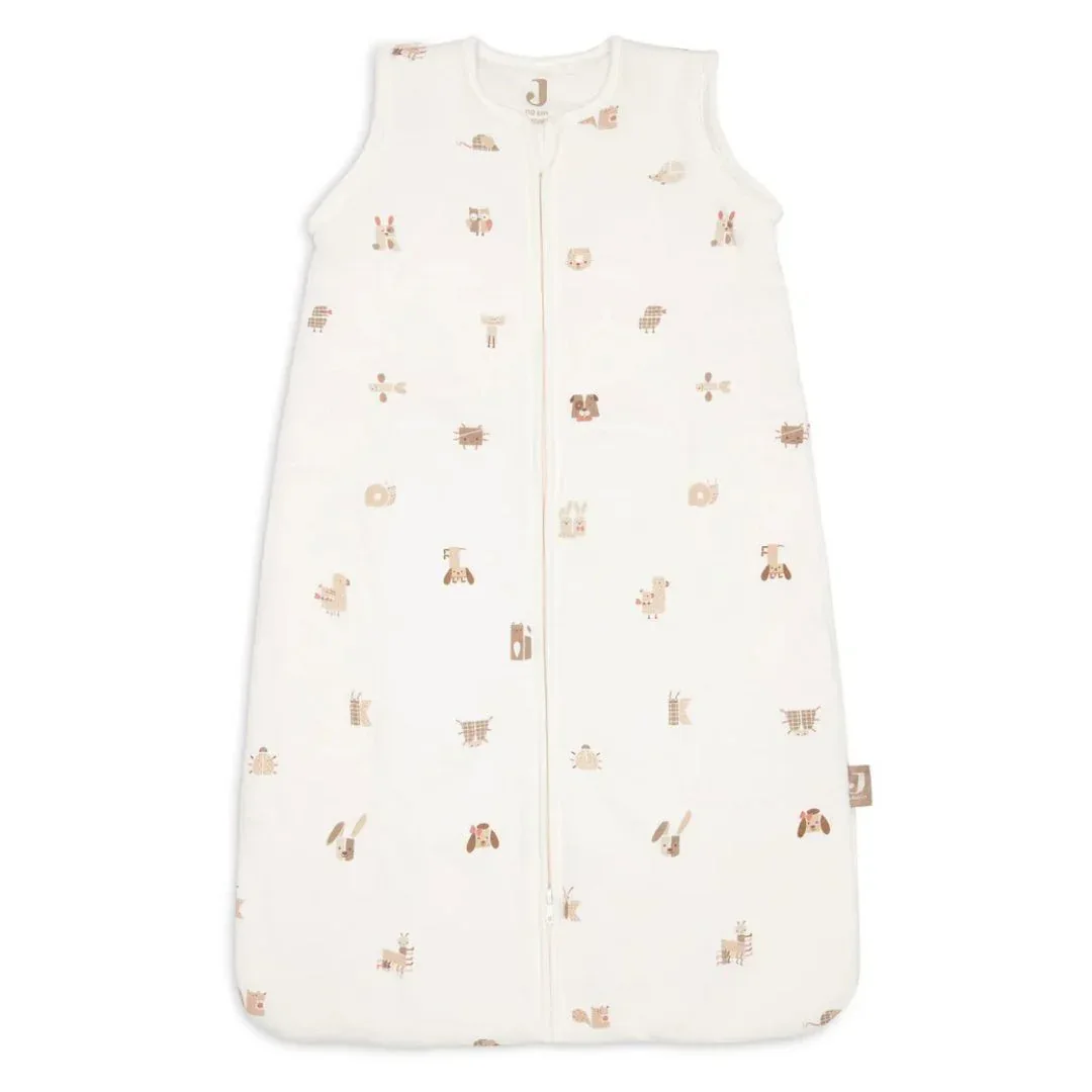 Jollein® Baby sleeping bag with removable sleeves 110cm Animal Friends TOG 3.5 - Image 3