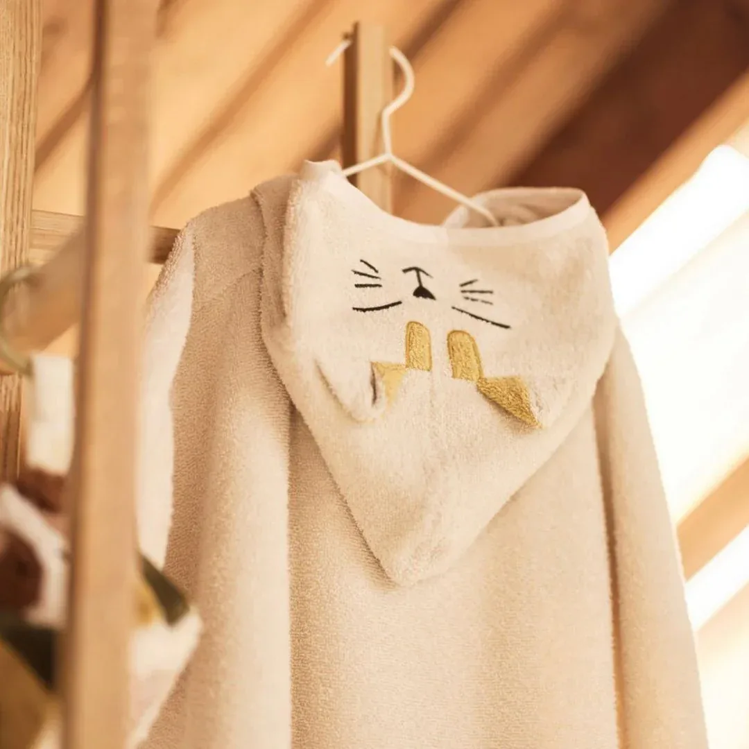Jollein® Bath Poncho Charlie Cat - Image 5