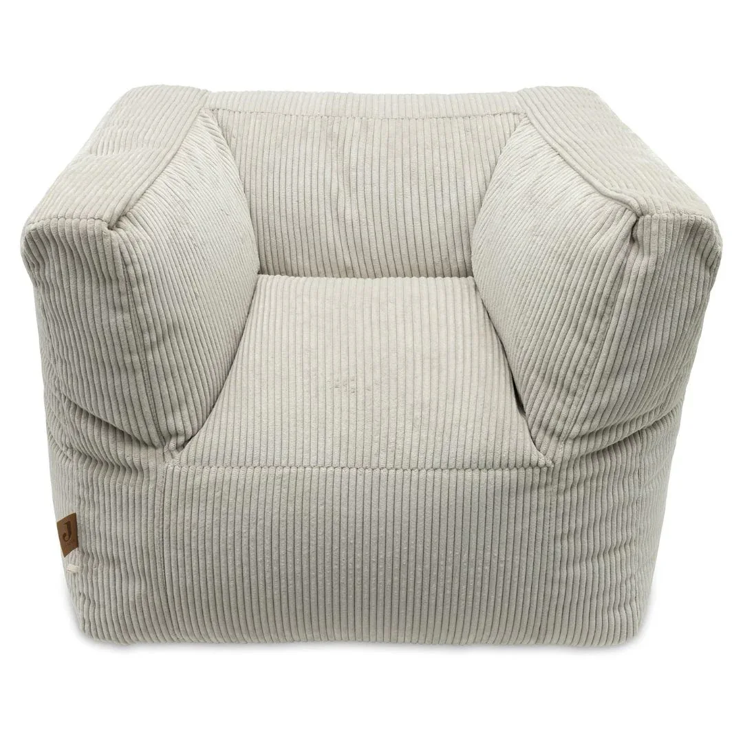 Jollein® Beanbag Armchair Kids Corduroy Olive Green - Image 2