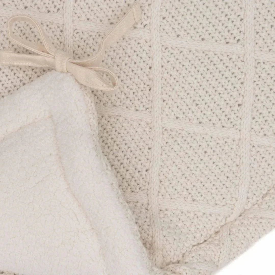 Jollein® Bed frame Check Knit 180x30 Oatmeal - Image 3
