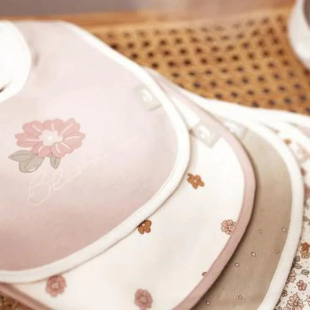 Jollein® Bib Retro Flowers 5 Pack - Image 7