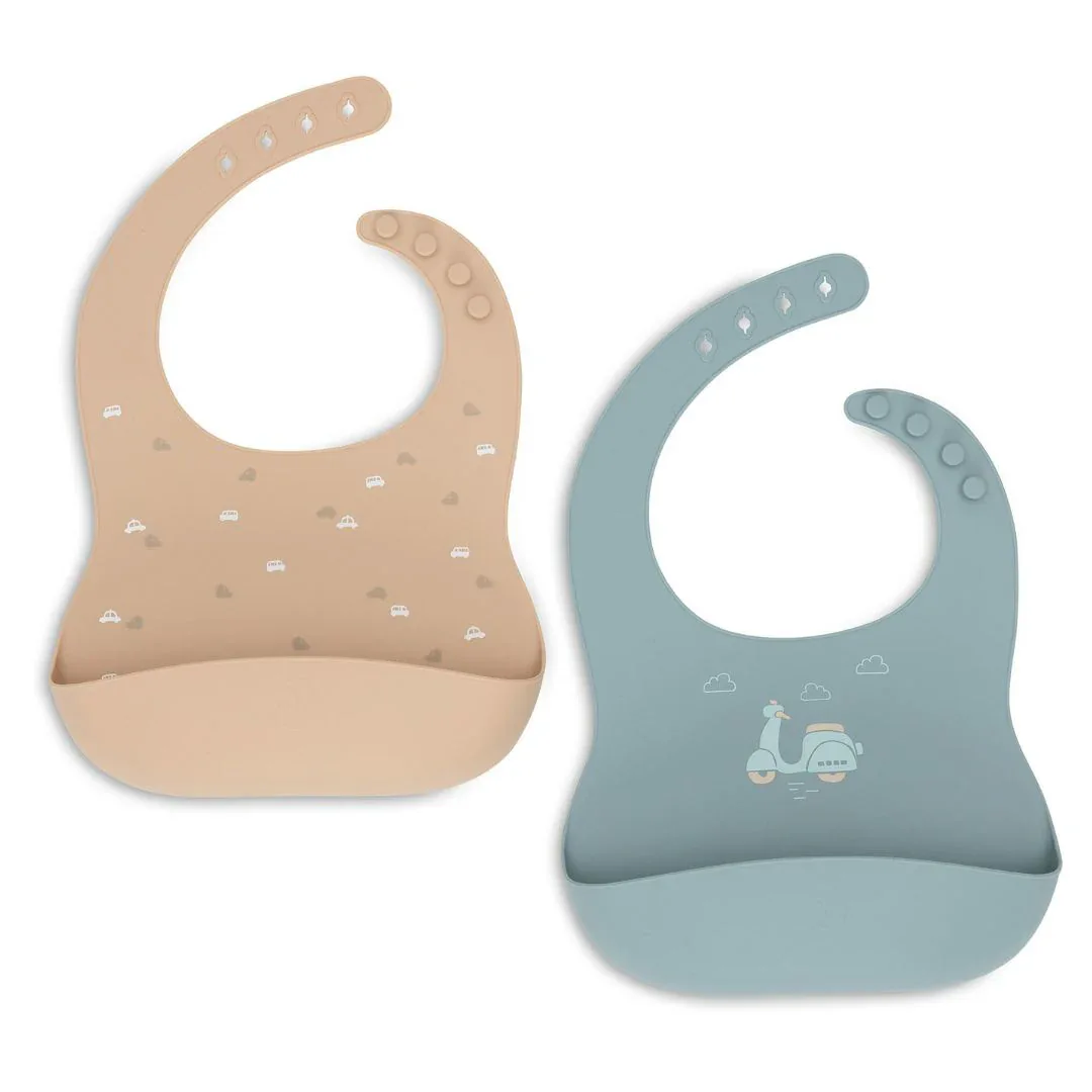 Jollein® Bib Silicon 2x On The Go - Image 3