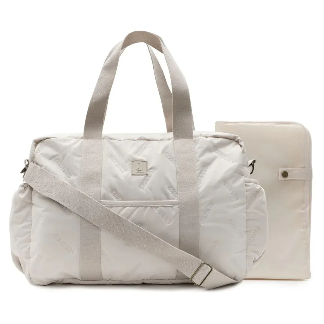 Jollein® Changing Bag Embossed Lily Sand - Image 2