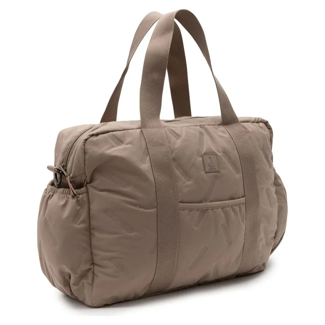 Jollein® Changing Bag Embossed Milky Coffee - Image 4