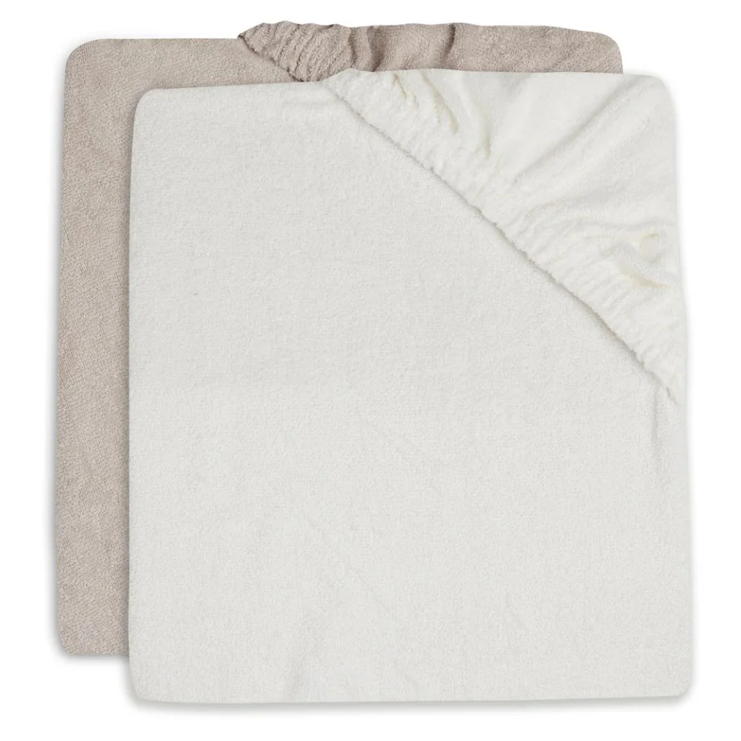 Jollein® Changing Mat Cover Set (2 pcs) Terry Ivory/Nougat