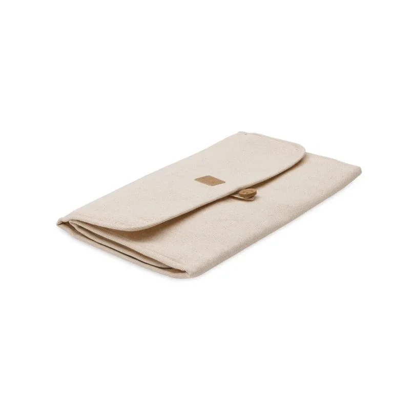 Jollein® Changing Pad With Storage Pockets Twill Natural - Image 3