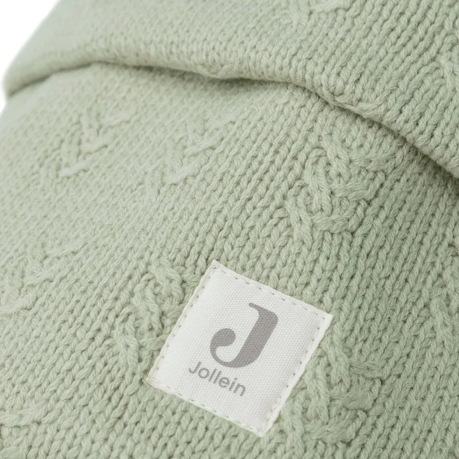 Jollein® Changing Table Basket Grain Knit Olive Green - Image 2