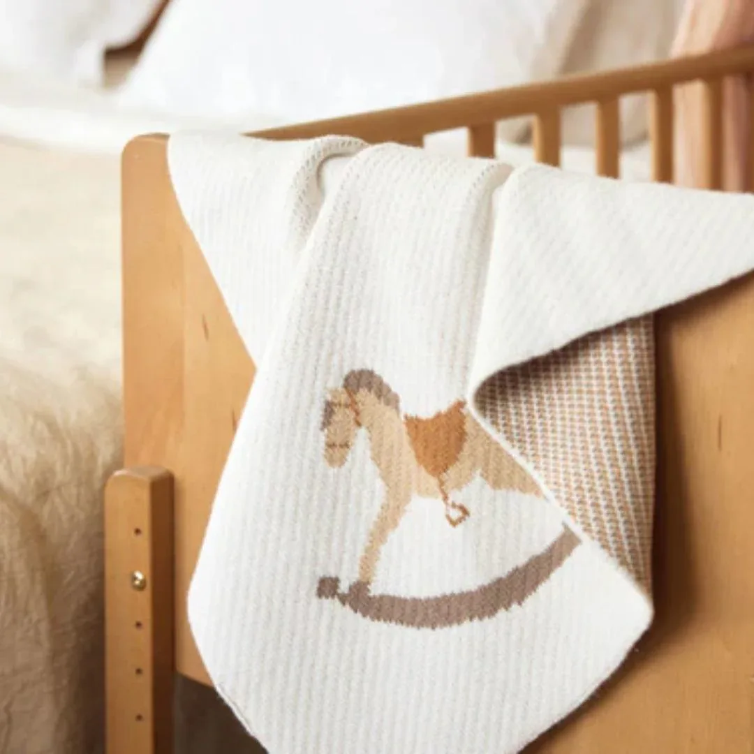 Jollein® Crib Blanket 100x75 Nostalgic Ride - Image 5