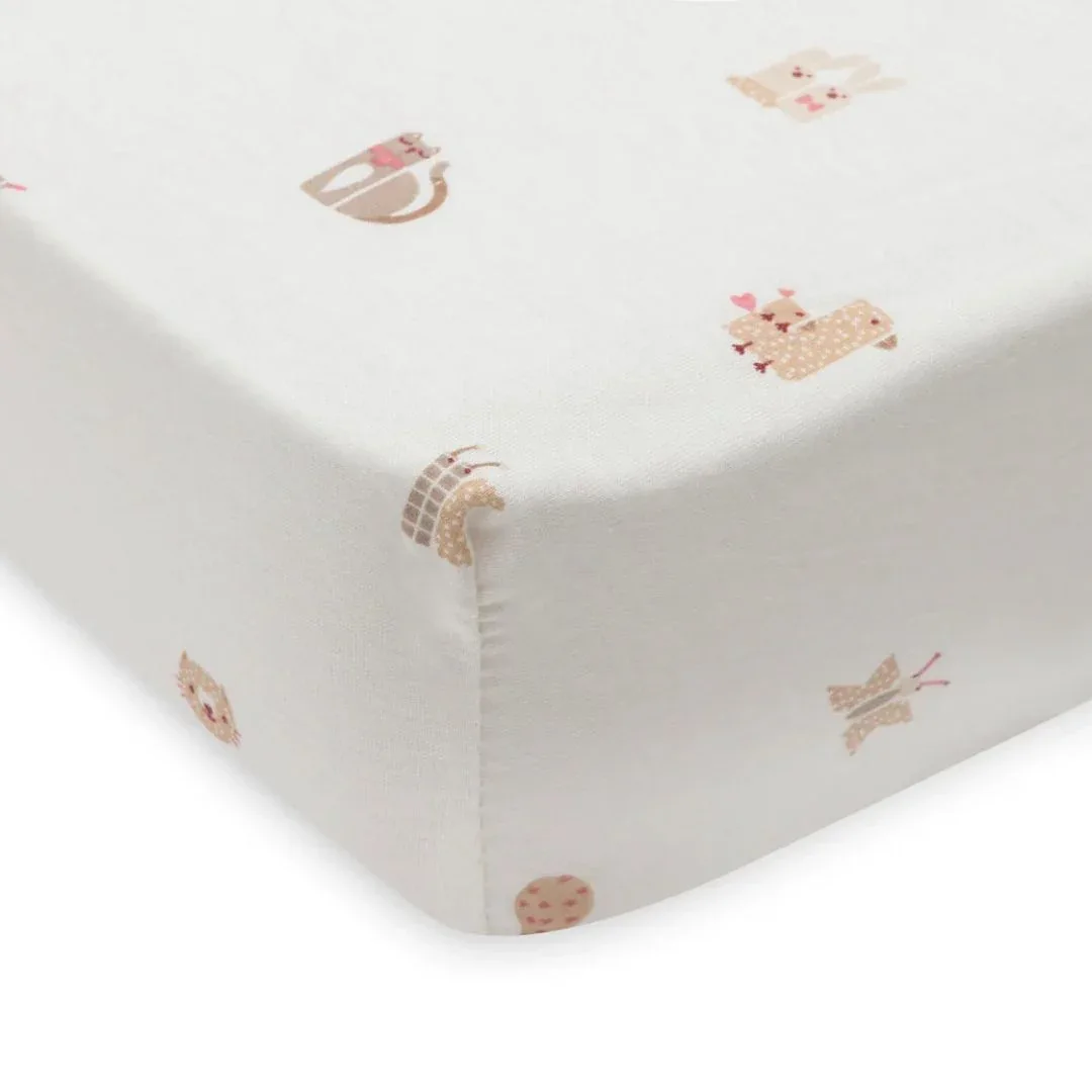 Jollein® Fitted sheet 40/50x80/90 Animal Friends - Image 3
