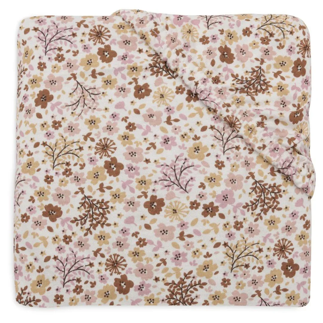 Jollein® Fitted sheet 70/75x140/150cm Flower Fairies