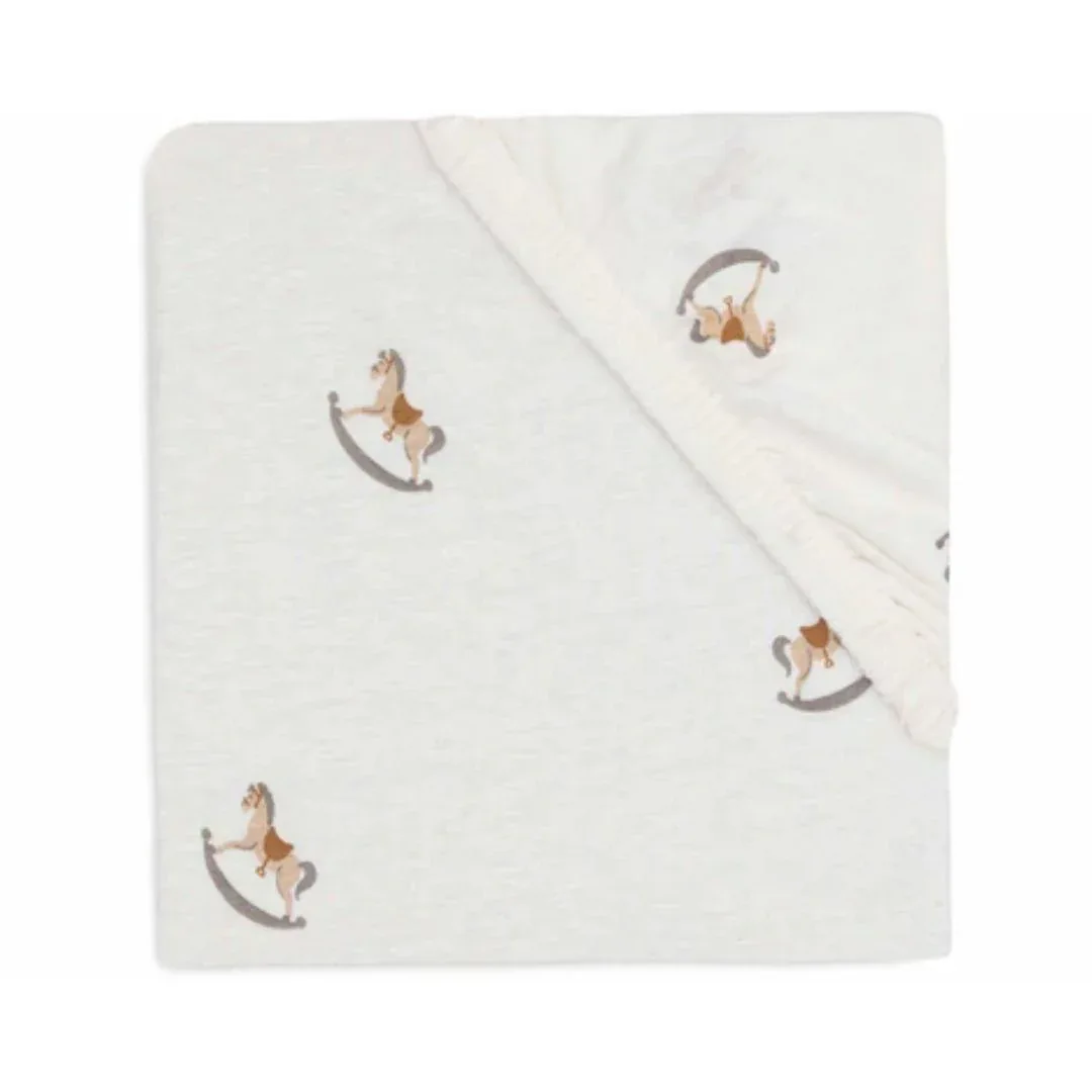 Jollein® Fitted Sheet Crib Jersey 40/50x80/90cm Nostalgic Ride - Image 2