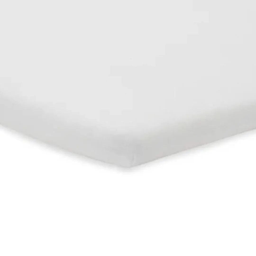 Jollein® Fitted Sheet Jersey 40/50x80/90 White 2 Pack - Image 2