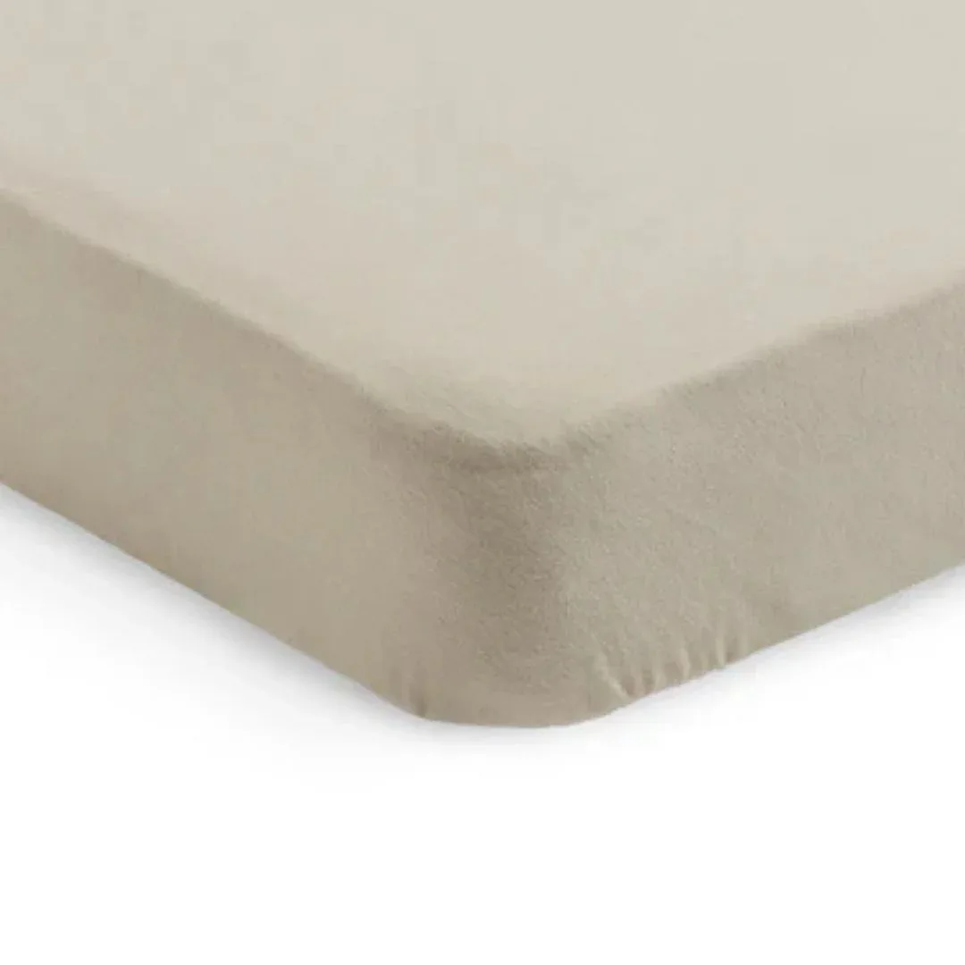 Jollein® Fitted Sheet Jersey 2pack 120x60 Nougat