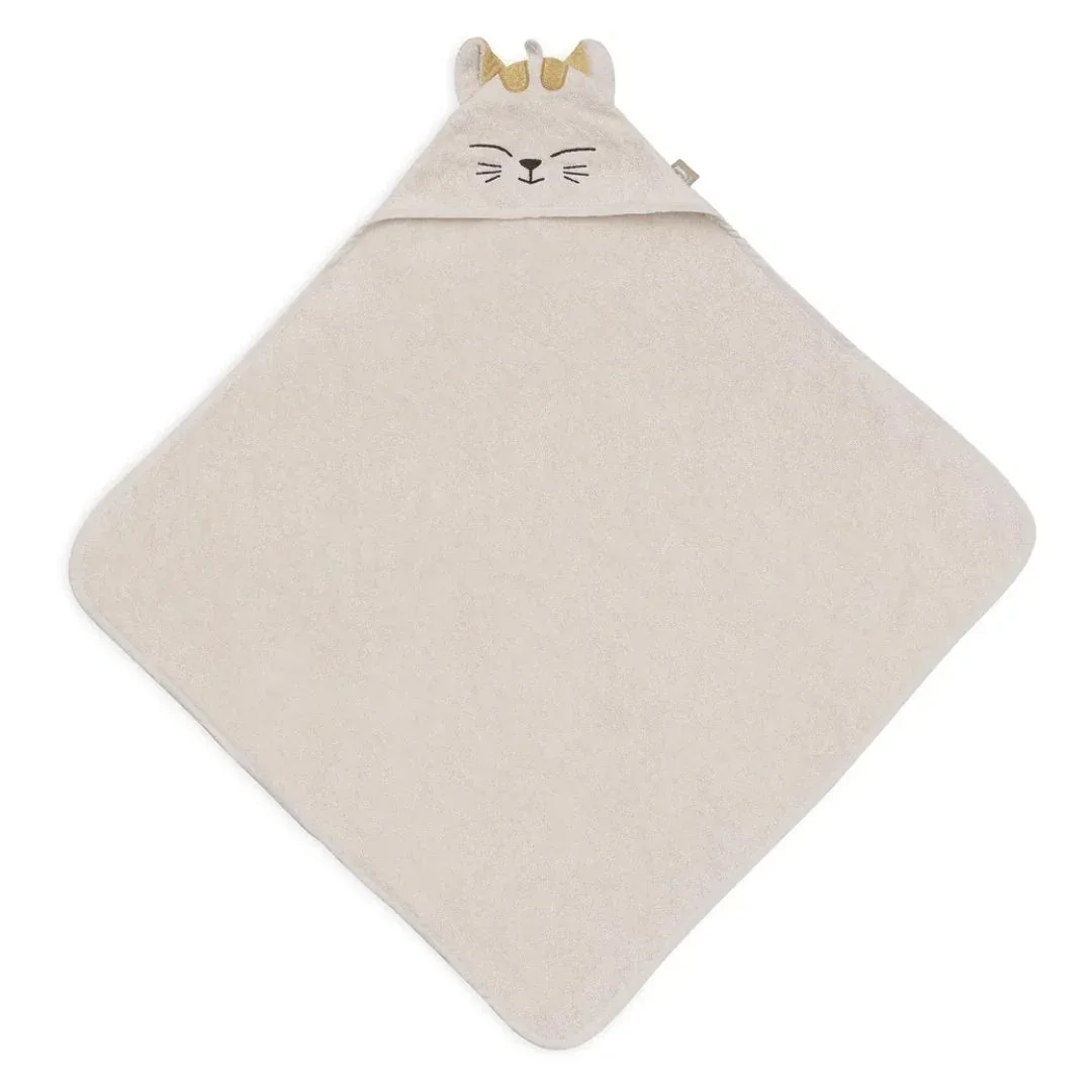 Jollein® Hooded baby towel Charlie Cat 75x75 - Image 3