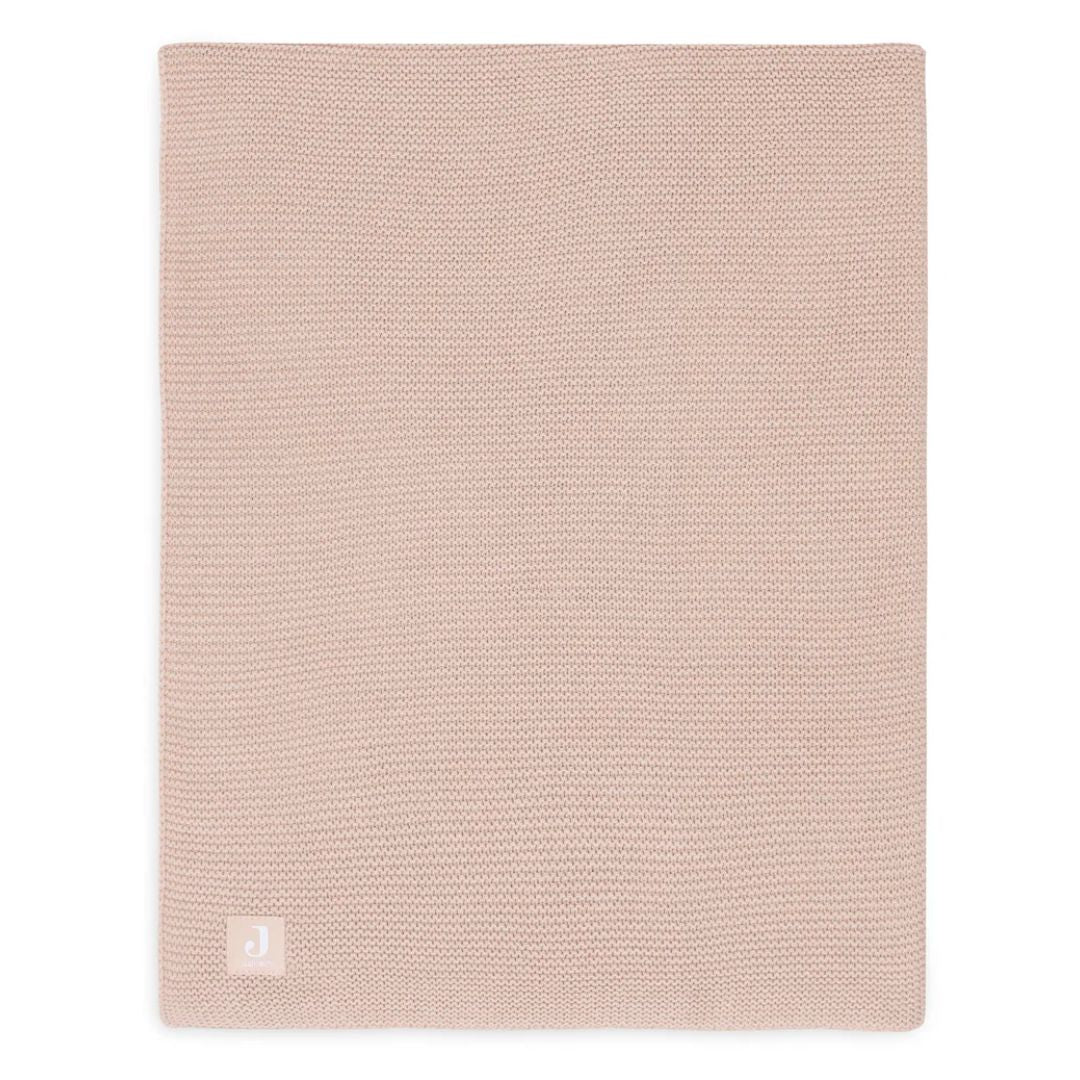 Jollein® Knitted Baby Blanket Basic Knit Wild Rose 75x100 cm