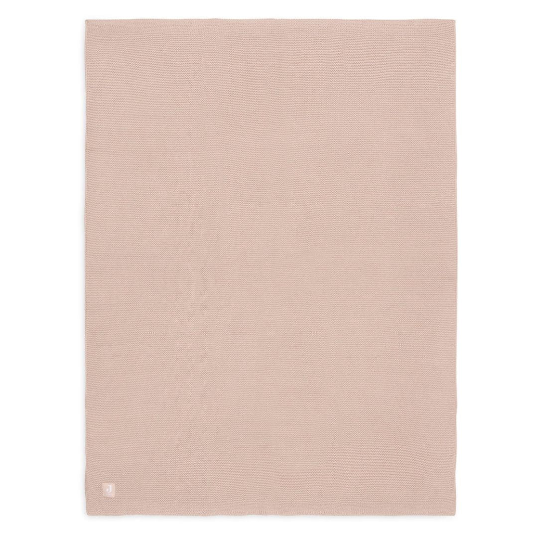 Jollein® Knitted Baby Blanket Basic Knit Wild Rose 75x100 cm - Image 2