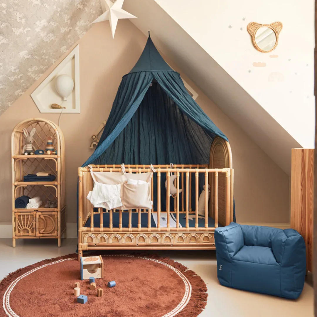 Jollein® Mosquito Net Vintage 245cm Wild Rose - Image 3