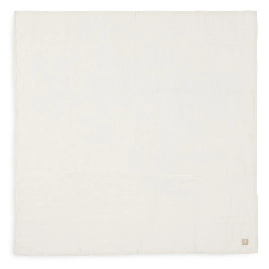 Jollein® Muslin multi cloth small 115x115 Biscuit/Ivory (2pack) - Image 2