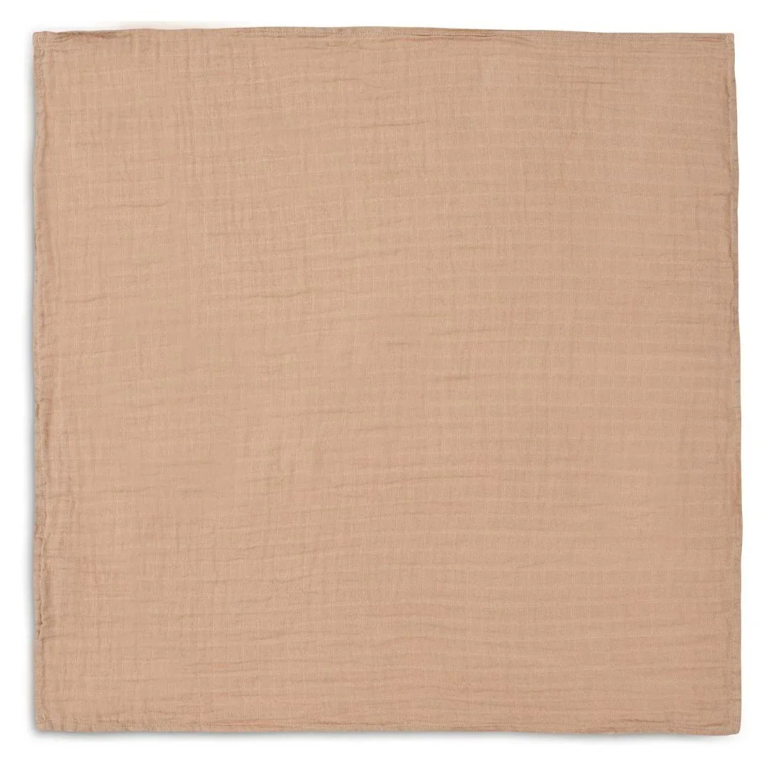 Jollein® Muslin multi cloth small 115x115 Biscuit/Ivory (2pack) - Image 3