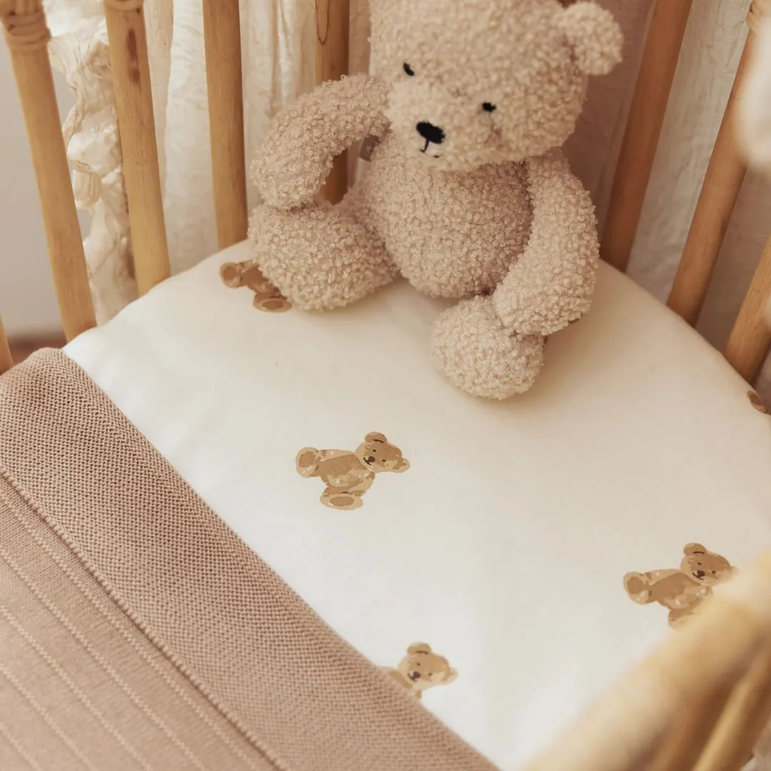 Jollein® Rjuha za posteljico 40/50x80/90 Teddy Bear - Image 4