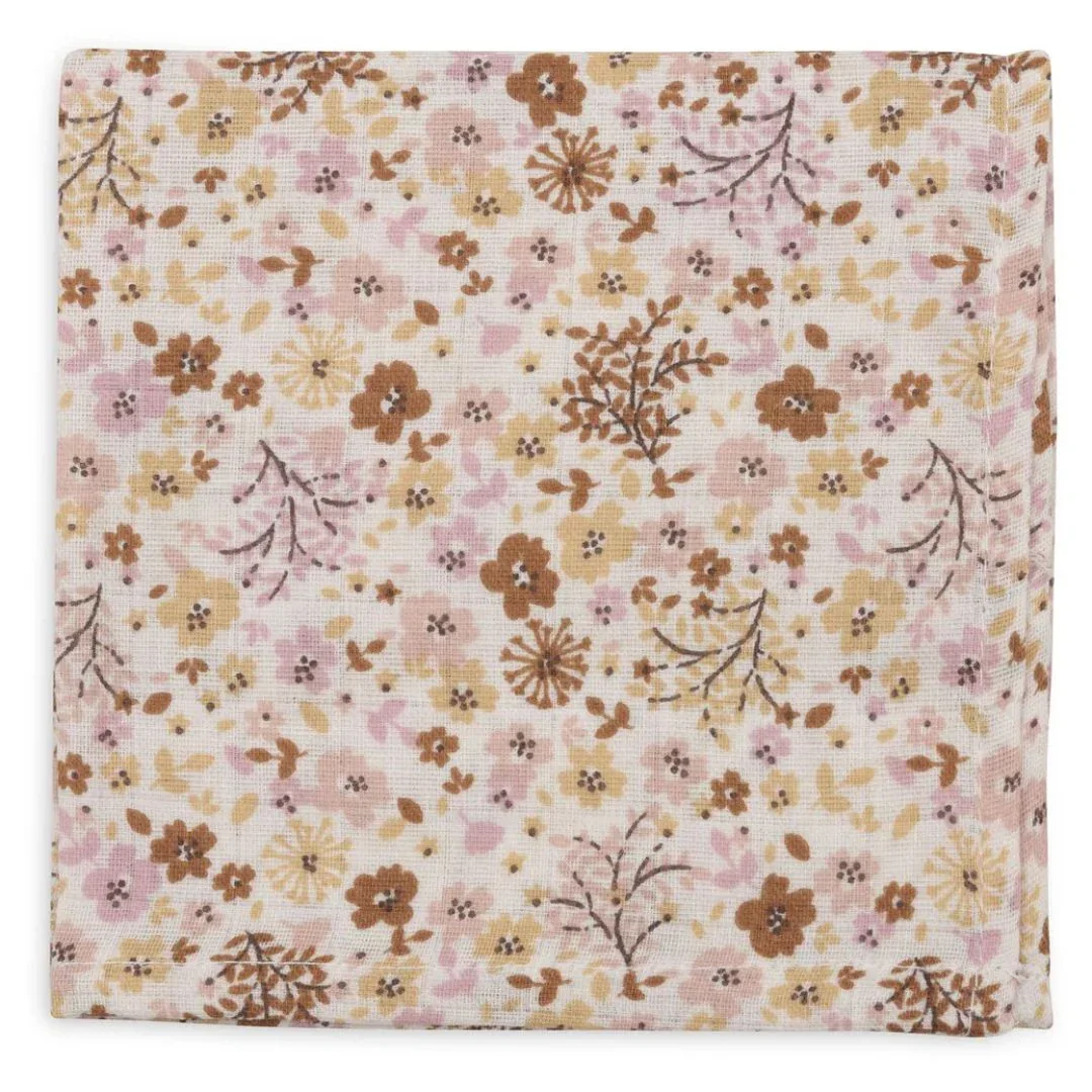 Jollein® Set of 3 muslin cloths Flower Fairies 31x31 cm - Image 2