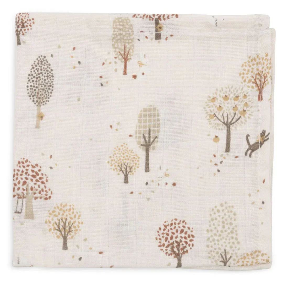 Jollein® Set of 3 muslin cloths Tiny Park 31x31 cm - Image 2