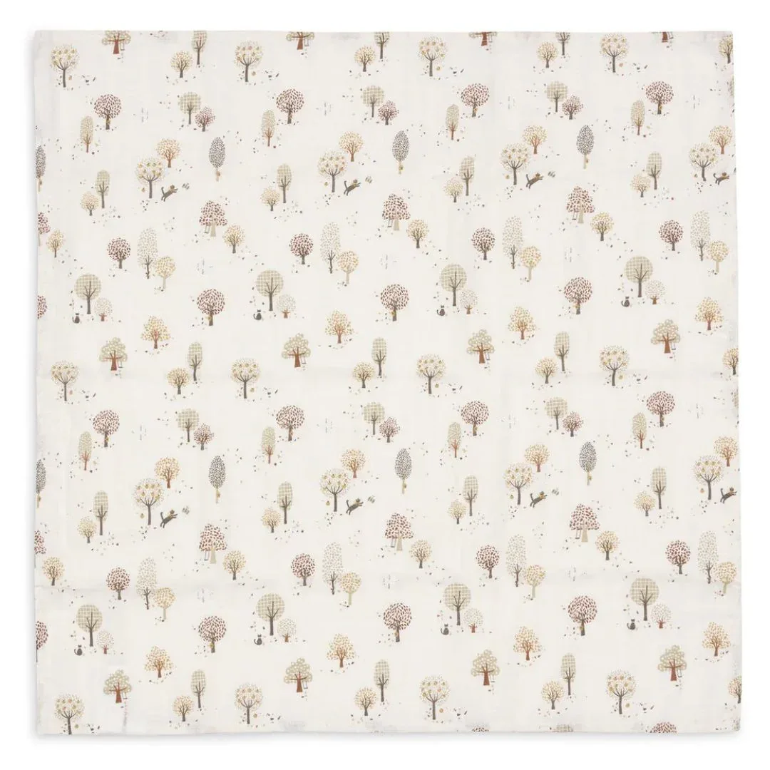 ollein® Set of 3 Muslin cloths 70x70 cm Tiny Park - Image 2