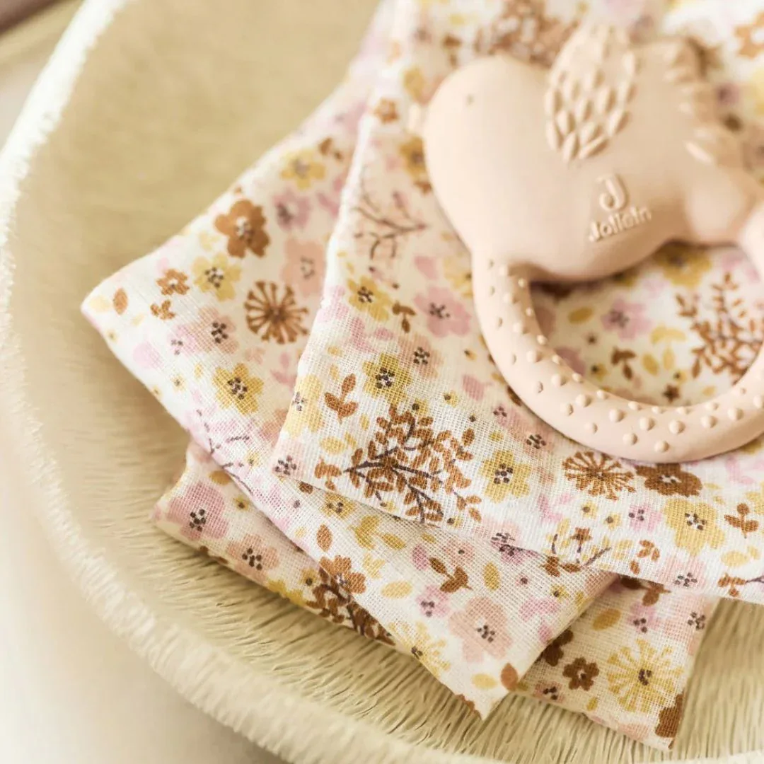 Jollein® Set of 3 washcloths Flower Fairies 20x15 cm - Image 4