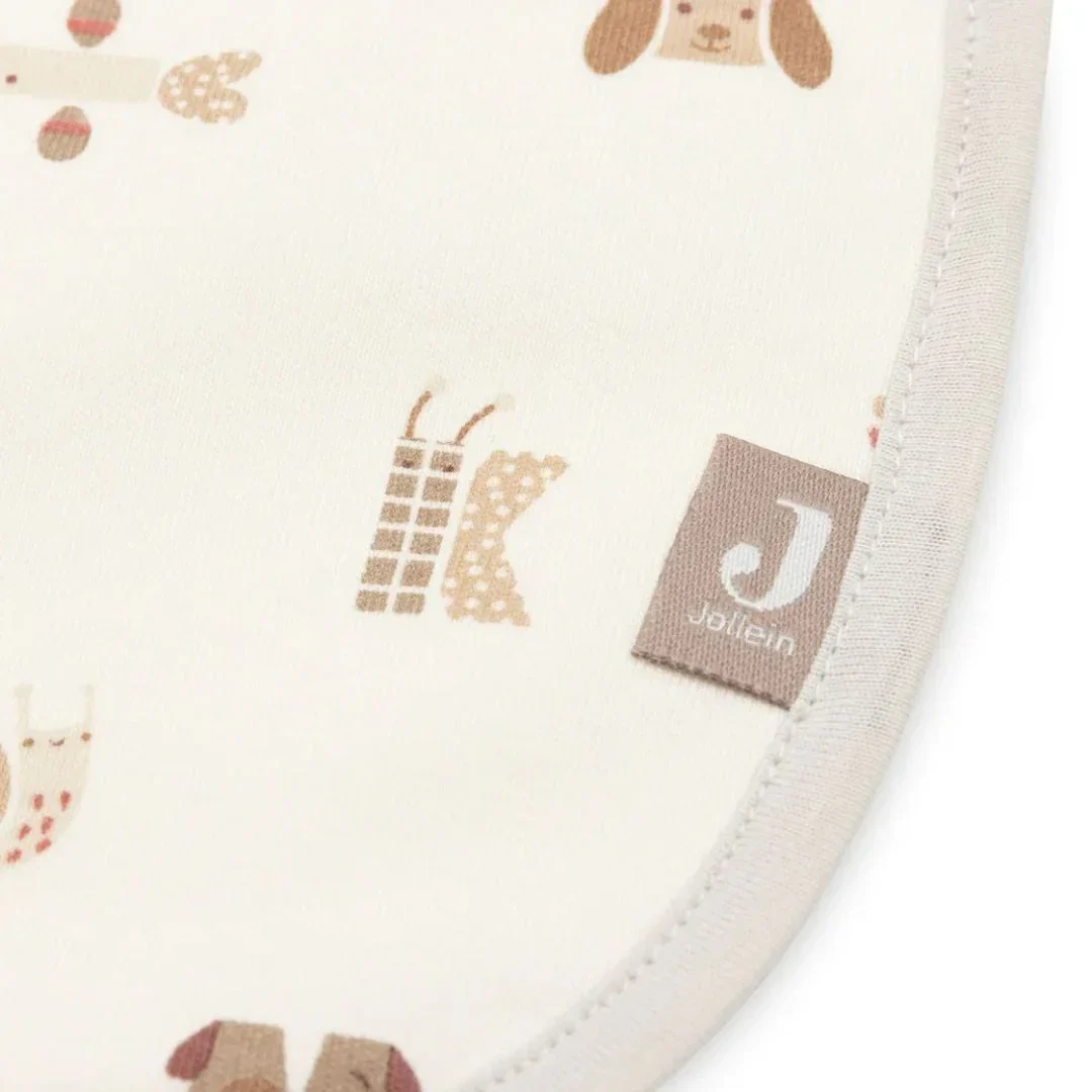 Jollein® Waterproof Bibs Animal Friends 5 pcs - Image 3
