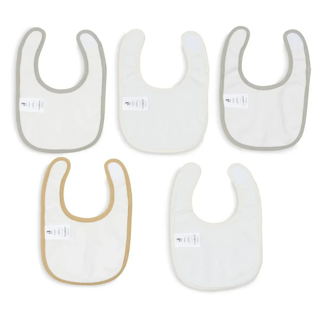 Jollein® Waterproof Bibs Tiny Park 5 pcs - Image 3