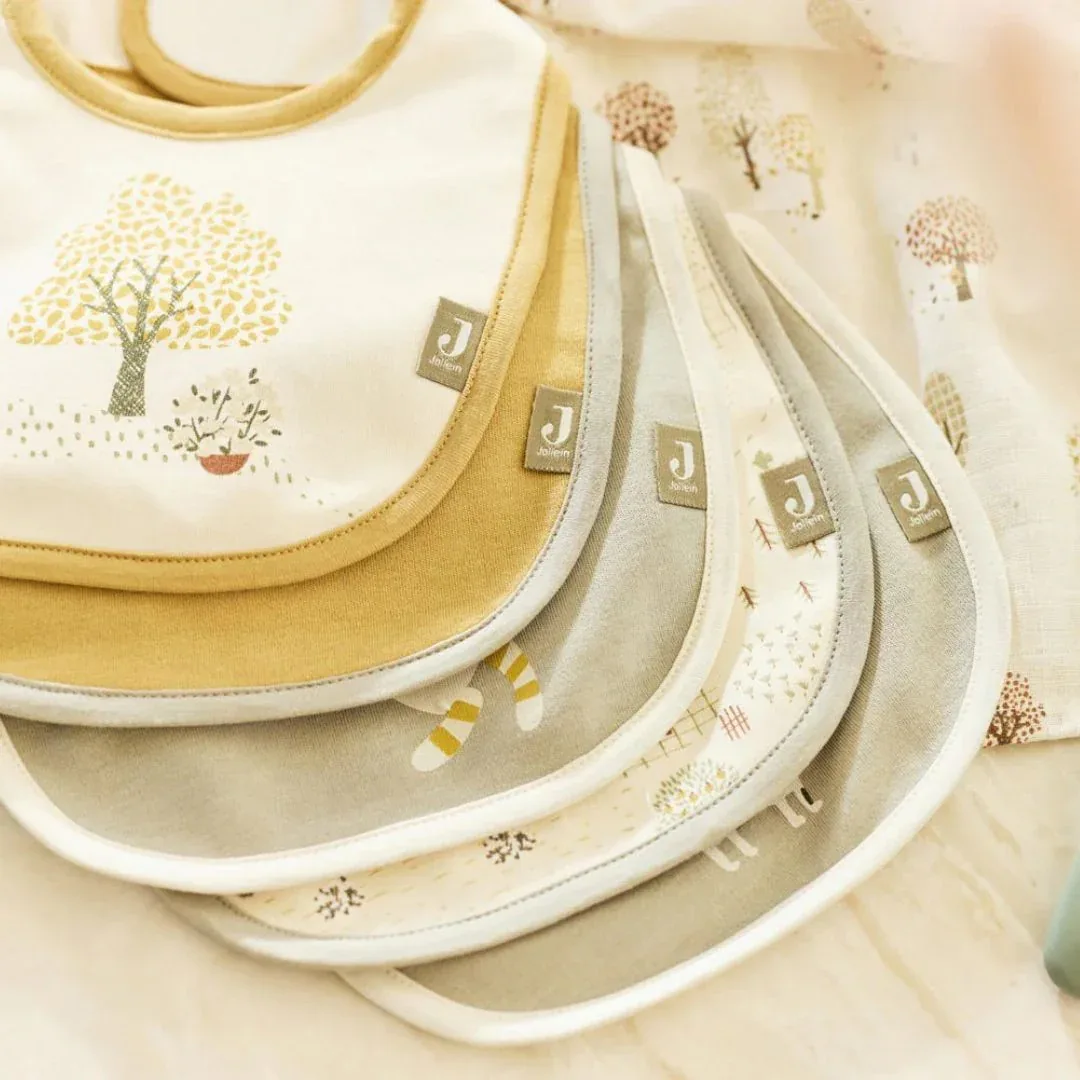 Jollein® Waterproof Bibs Tiny Park 5 pcs - Image 7