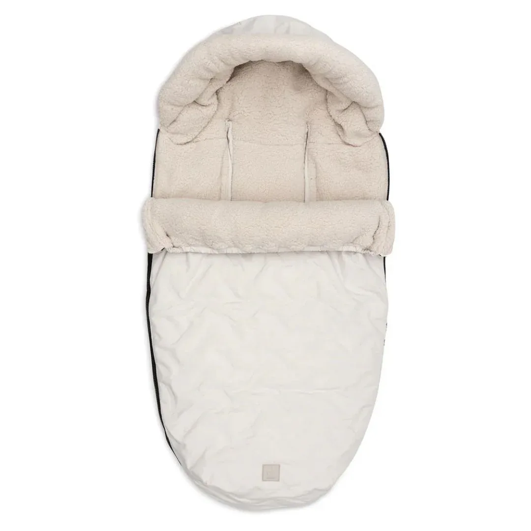Jollein® Winter Footmuff for Stroller 0+ 3/5-Point Harness Embossed Sand - Image 3