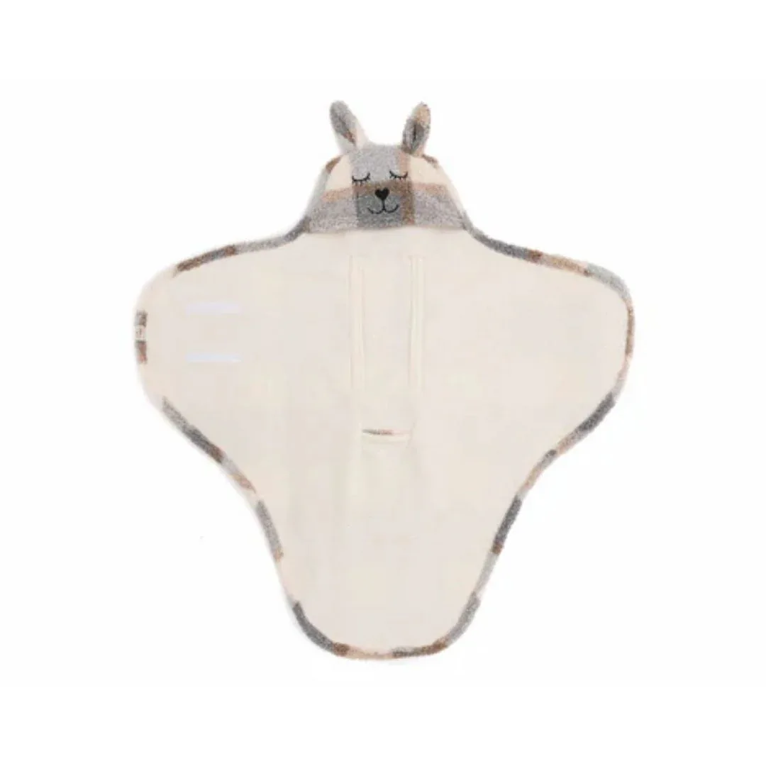 Jollein® Wrap blanket Bunny Check Boucle 105x100 - Image 2