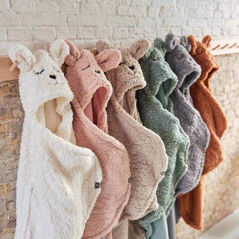 Jollein® Wrap blanket Bunny Nougat 105x100 - Image 6