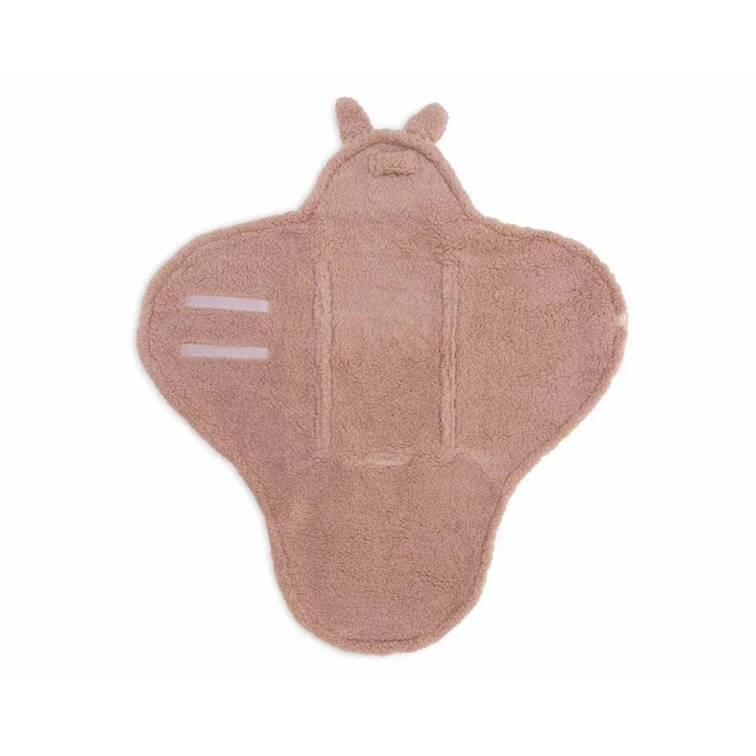 Jollein® Wrap blanket Bunny Wild Rose 105x100 - Image 3